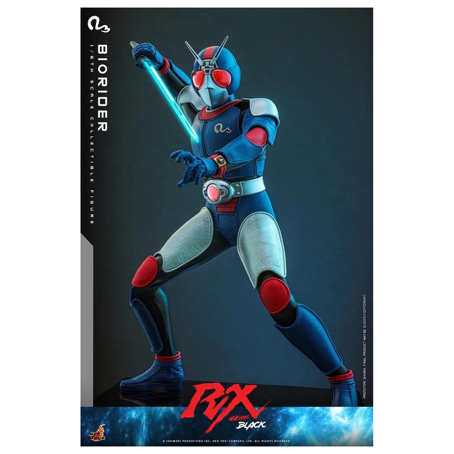 Akčná figúrka Kamen Rider Black RX 1/6 BioRider 31 cm produktová fotografia