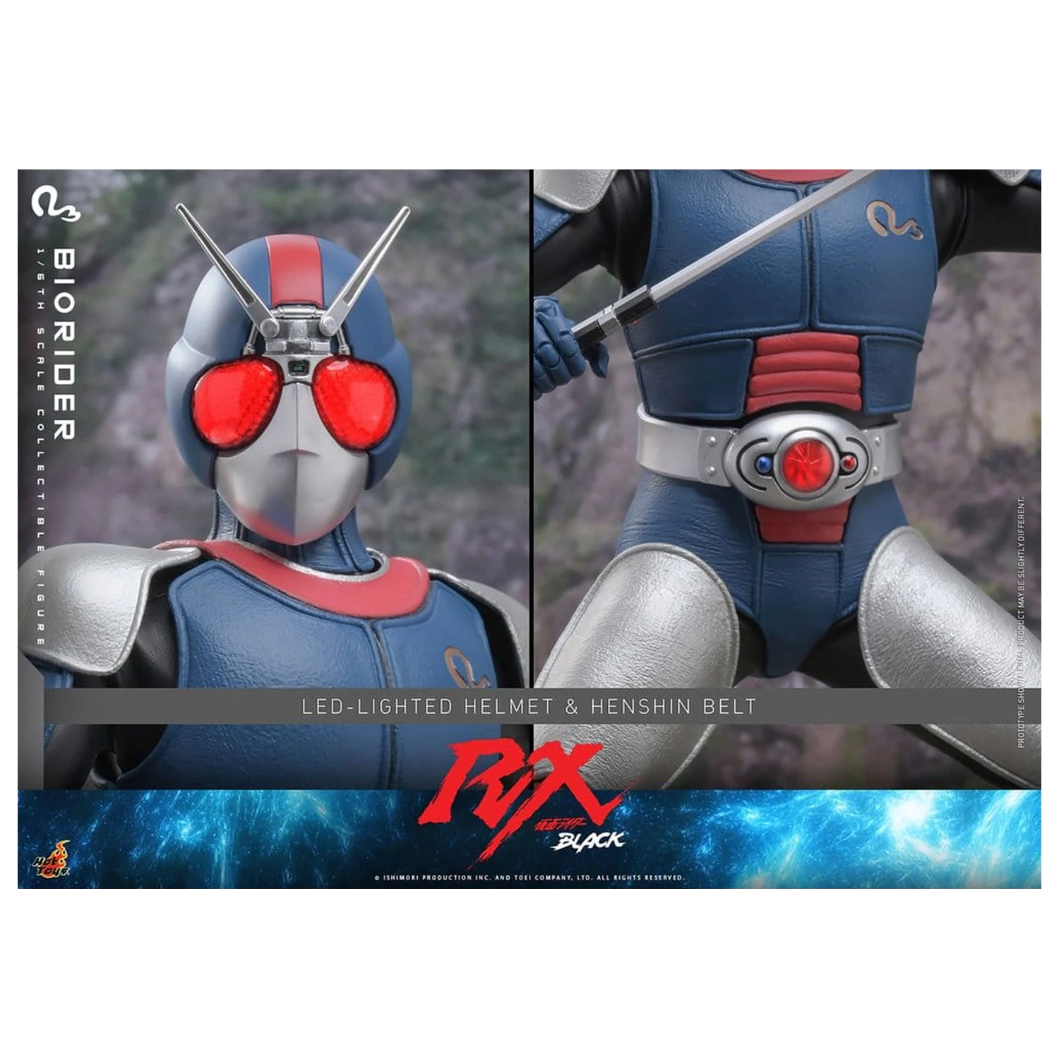 Akčná figúrka Kamen Rider Black RX 1/6 BioRider 31 cm produktová fotografia