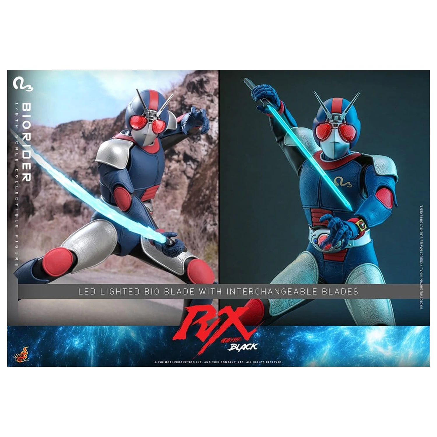 Akčná figúrka Kamen Rider Black RX 1/6 BioRider 31 cm produktová fotografia