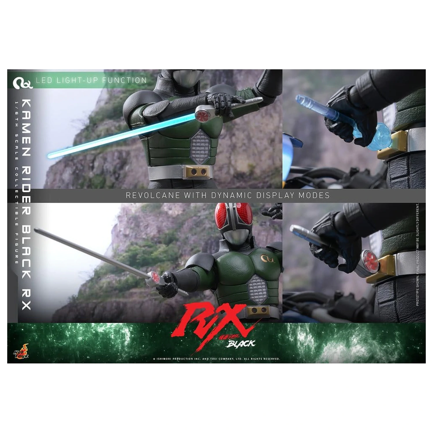 Kamen Rider Black RX akčná figúrka 1/6 Kamen Rider Black RX 31 cm produktová fotografia