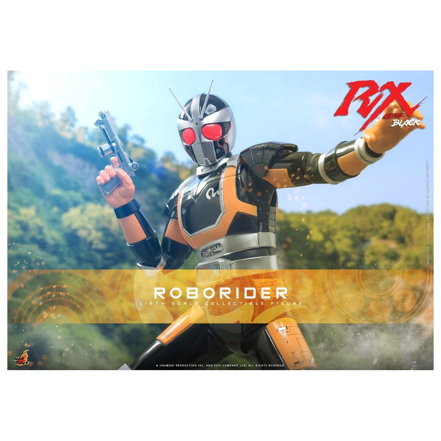 Kamen Rider Black RX akčná figúrka 1/6 RoboRider 31 cm produktová fotografia