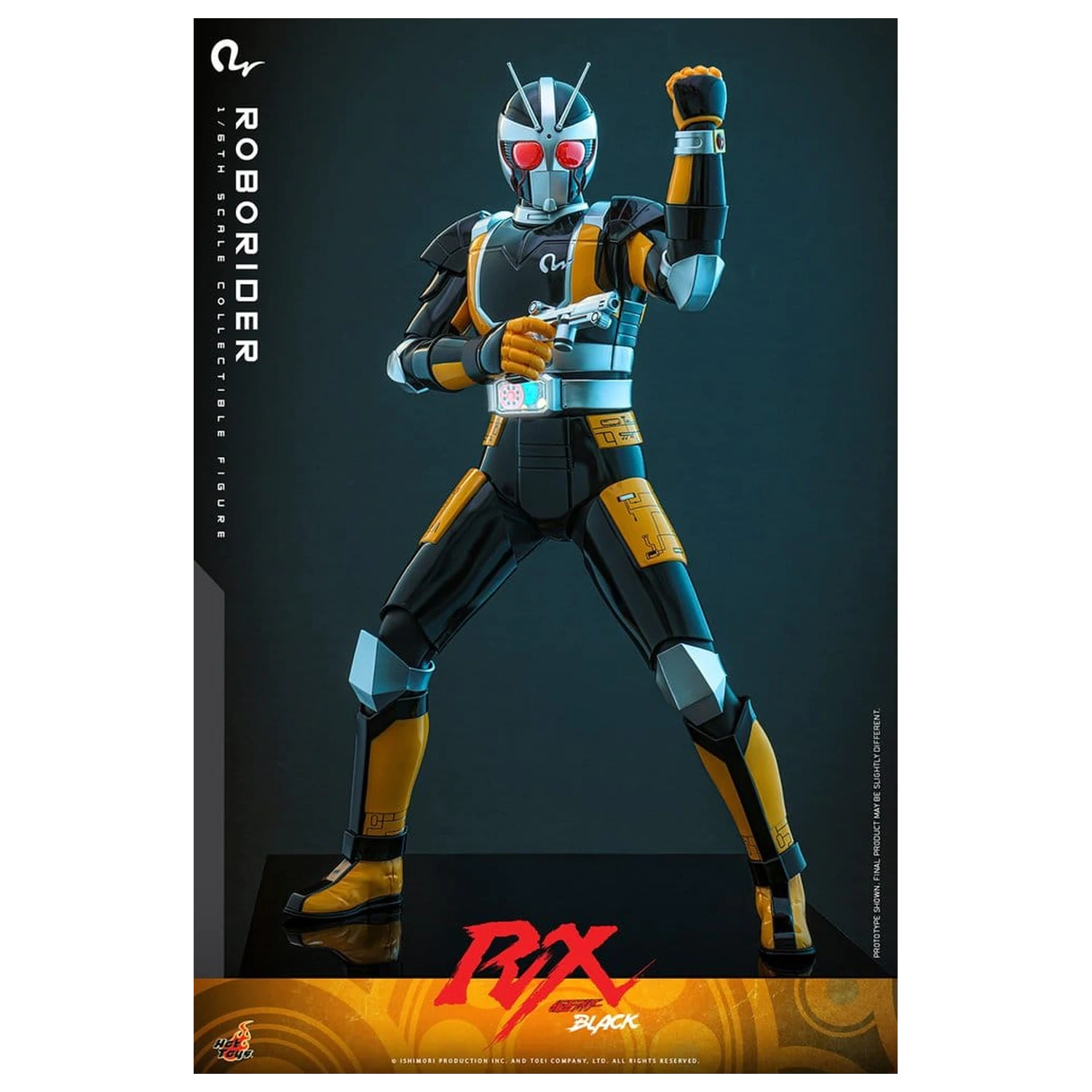 Kamen Rider Black RX akčná figúrka 1/6 RoboRider 31 cm produktová fotografia