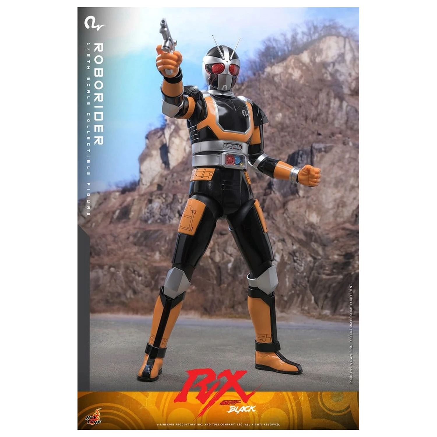 Kamen Rider Black RX akčná figúrka 1/6 RoboRider 31 cm produktová fotografia