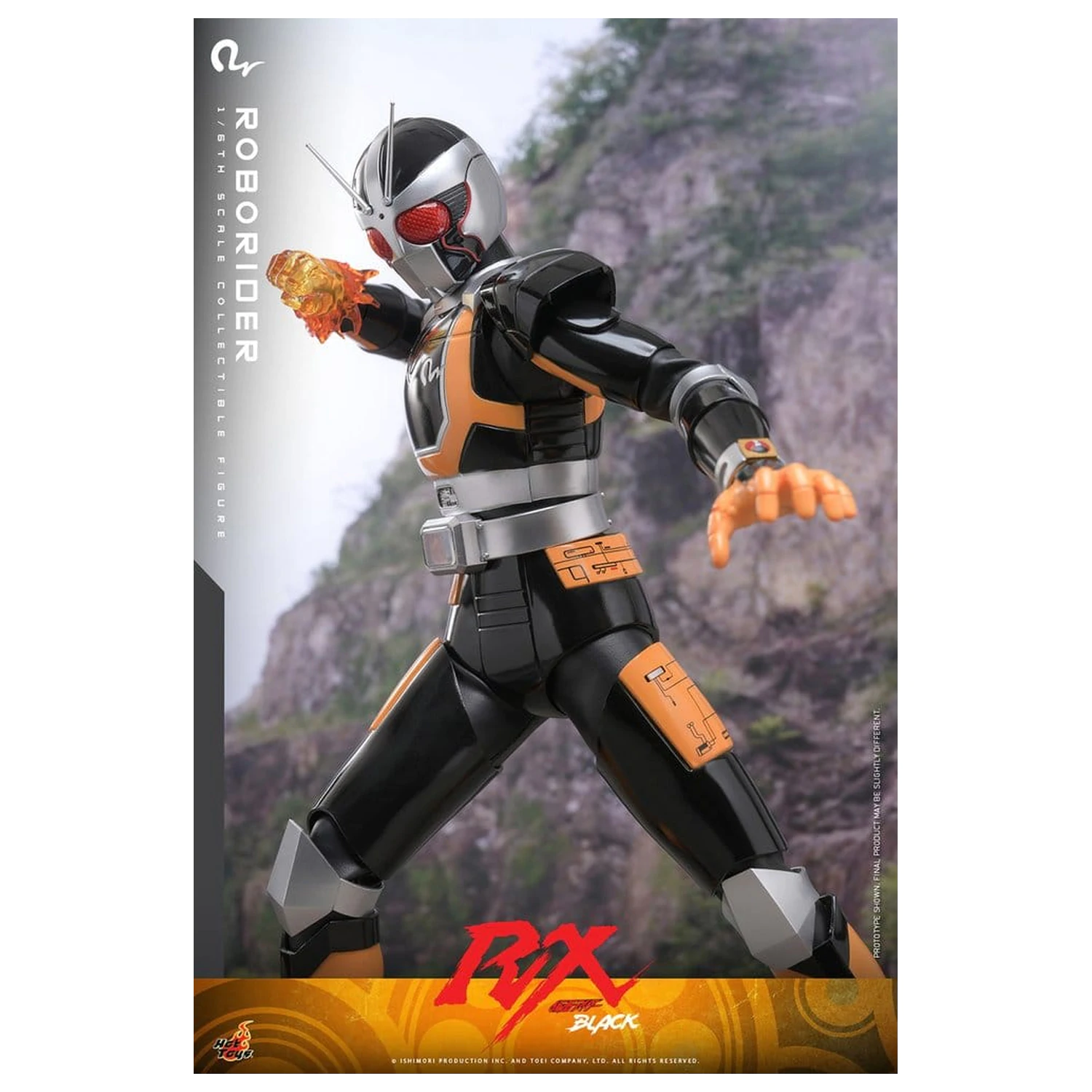 Kamen Rider Black RX akčná figúrka 1/6 RoboRider 31 cm produktová fotografia