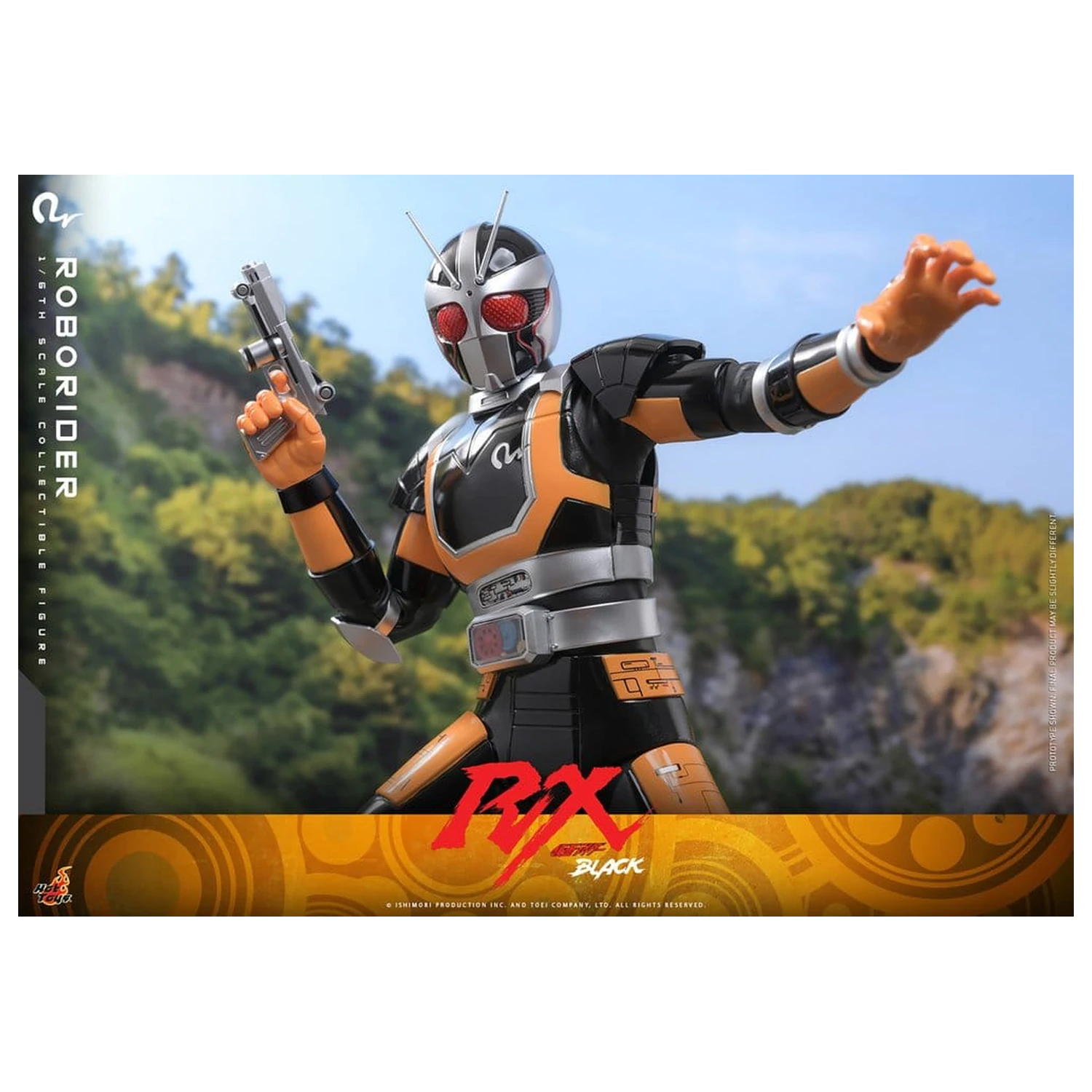 Kamen Rider Black RX akčná figúrka 1/6 RoboRider 31 cm produktová fotografia