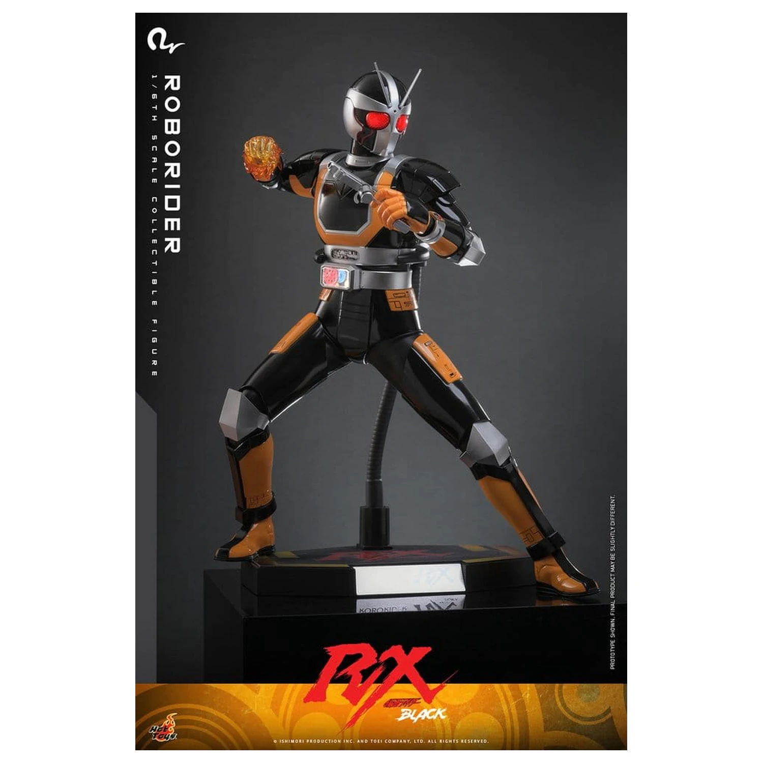Kamen Rider Black RX akčná figúrka 1/6 RoboRider 31 cm produktová fotografia