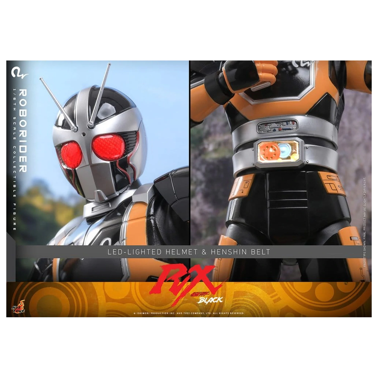 Kamen Rider Black RX akčná figúrka 1/6 RoboRider 31 cm produktová fotografia