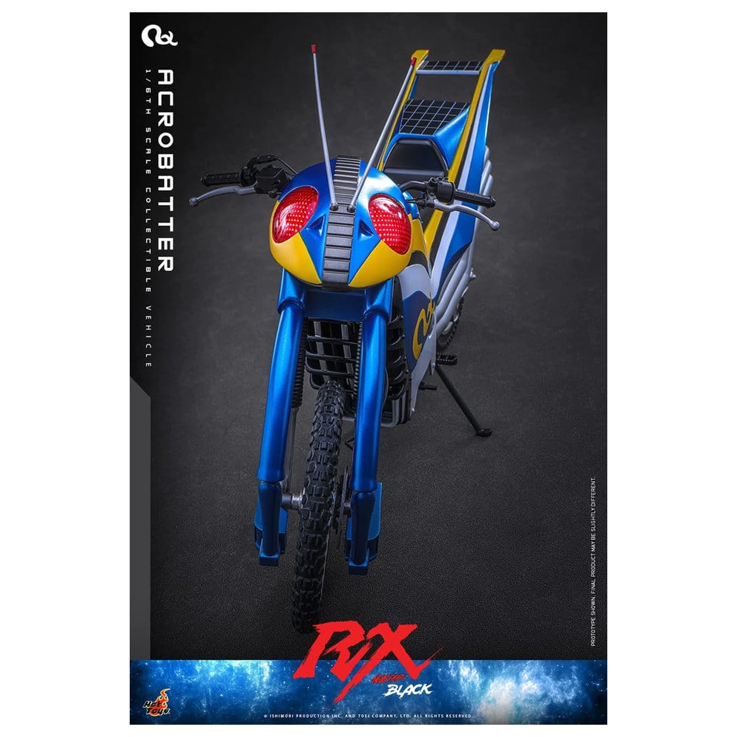 Kamen Rider Black RX vozidlo 1/6 Acrobatter 38 cm produktová fotografia