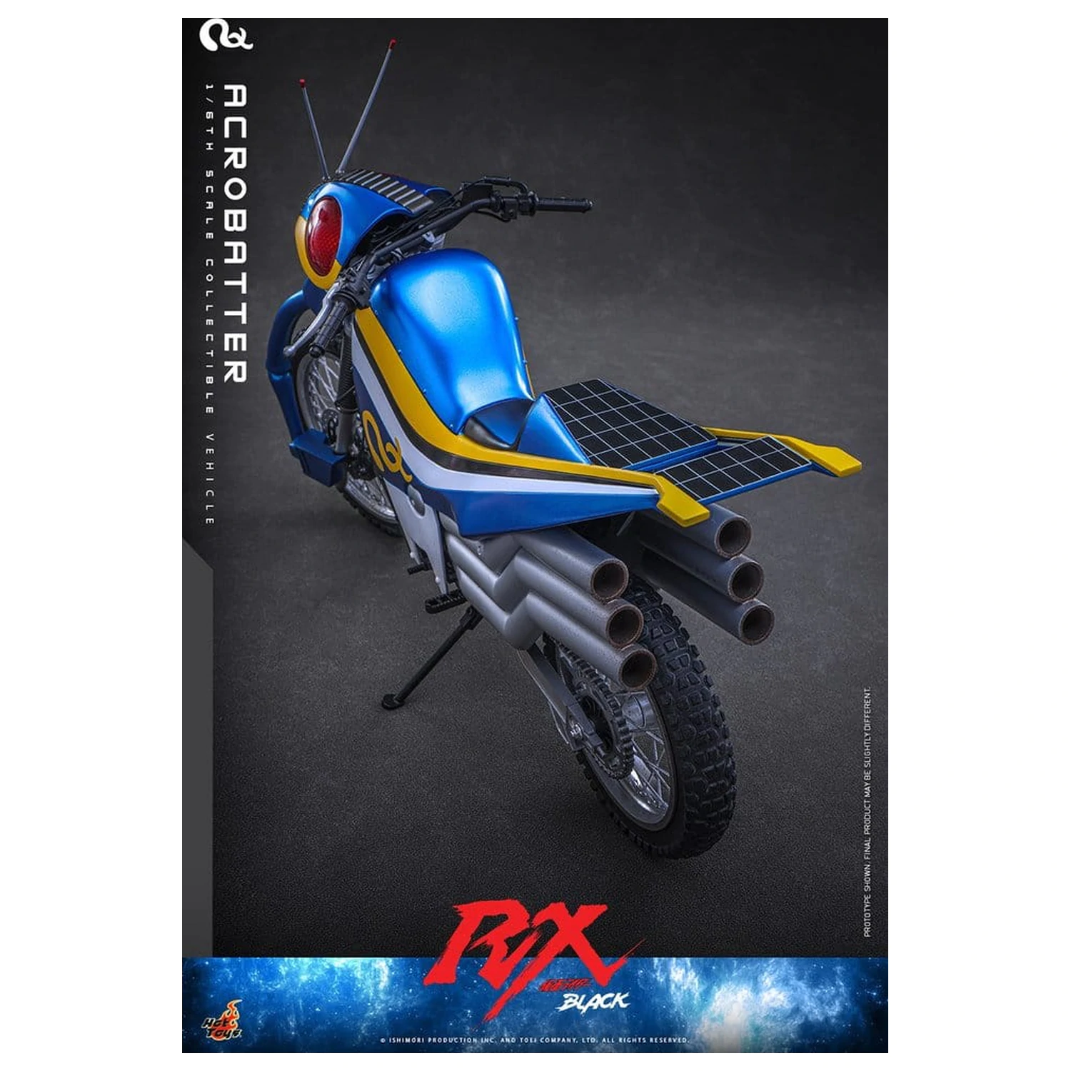 Kamen Rider Black RX vozidlo 1/6 Acrobatter 38 cm produktová fotografia