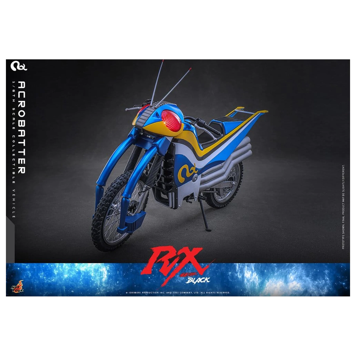 Kamen Rider Black RX vozidlo 1/6 Acrobatter 38 cm produktová fotografia