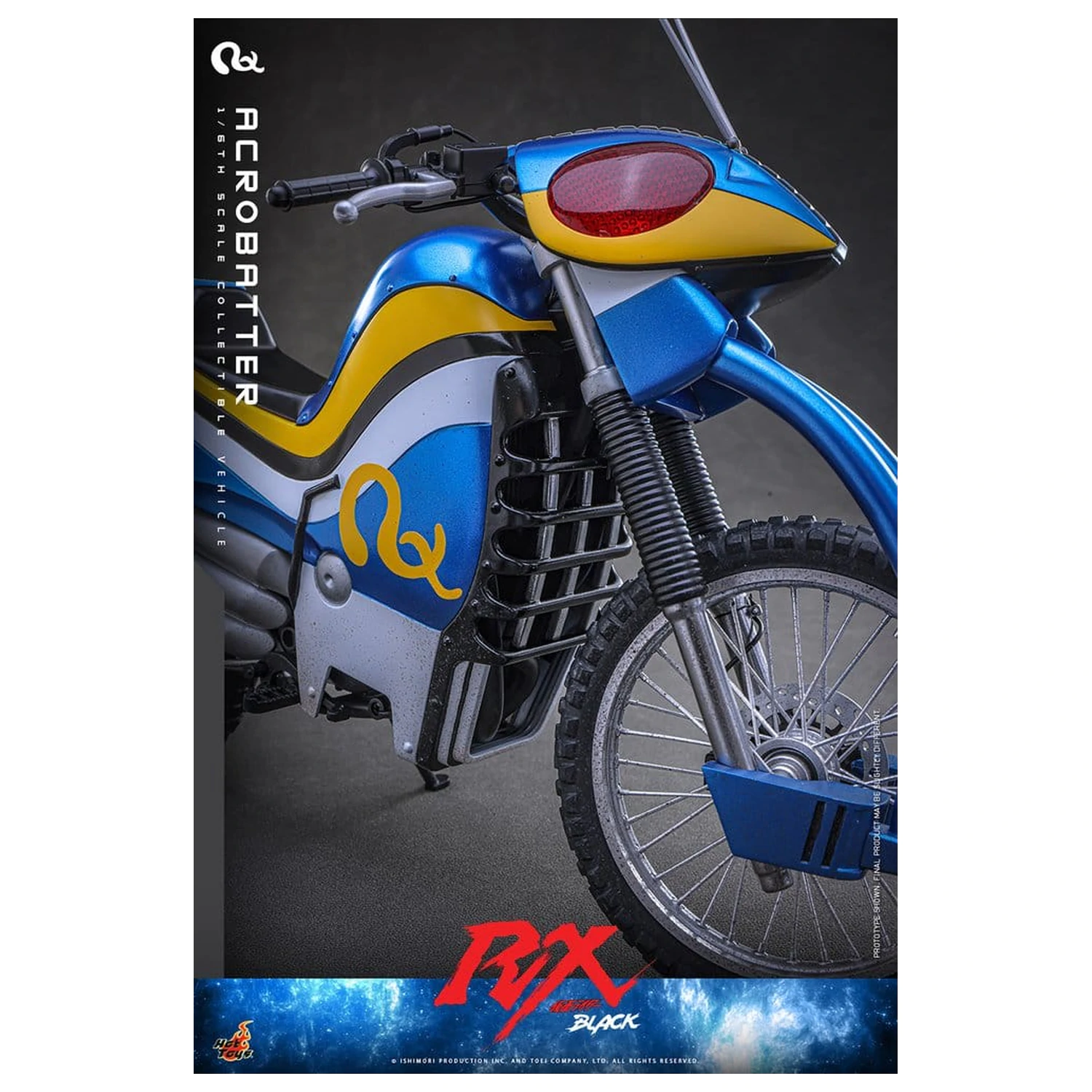 Kamen Rider Black RX vozidlo 1/6 Acrobatter 38 cm produktová fotografia