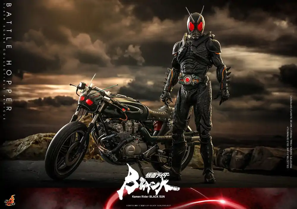 Kamen Rider Black Sun Vehicle 1/6 Bojový Skokan 37 cm produktová fotografia
