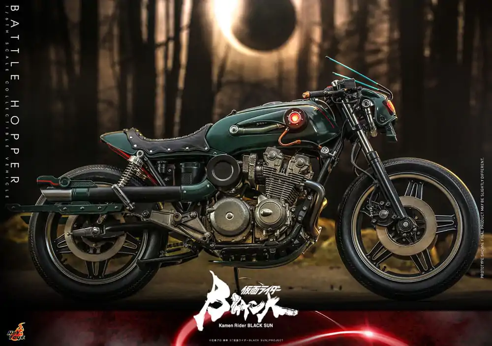 Kamen Rider Black Sun Vehicle 1/6 Bojový Skokan 37 cm produktová fotografia