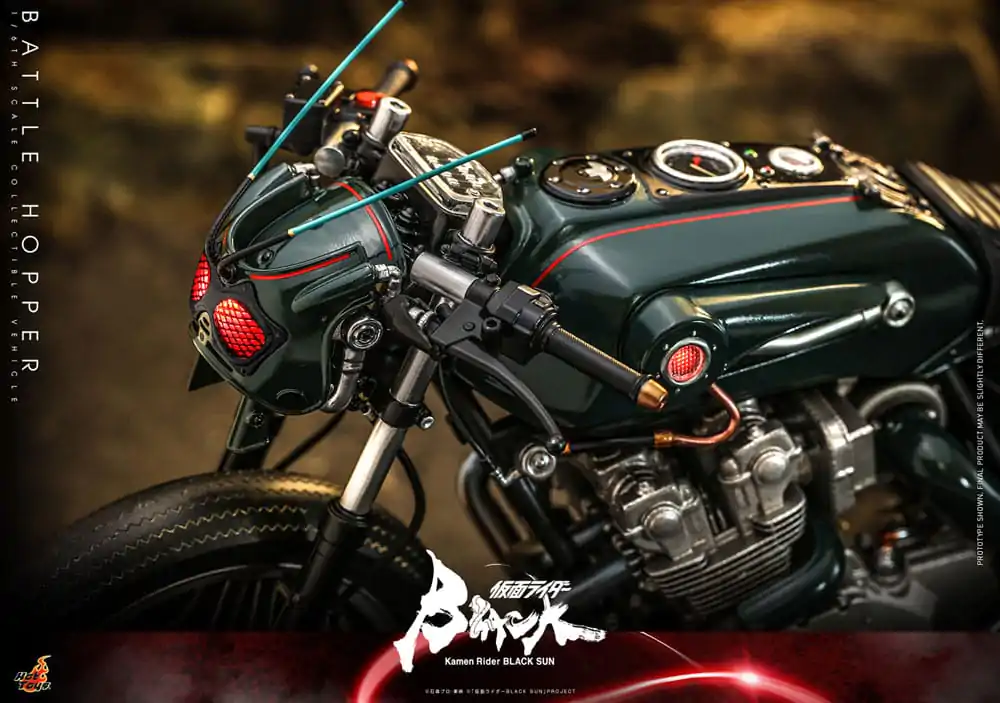 Kamen Rider Black Sun Vehicle 1/6 Bojový Skokan 37 cm produktová fotografia