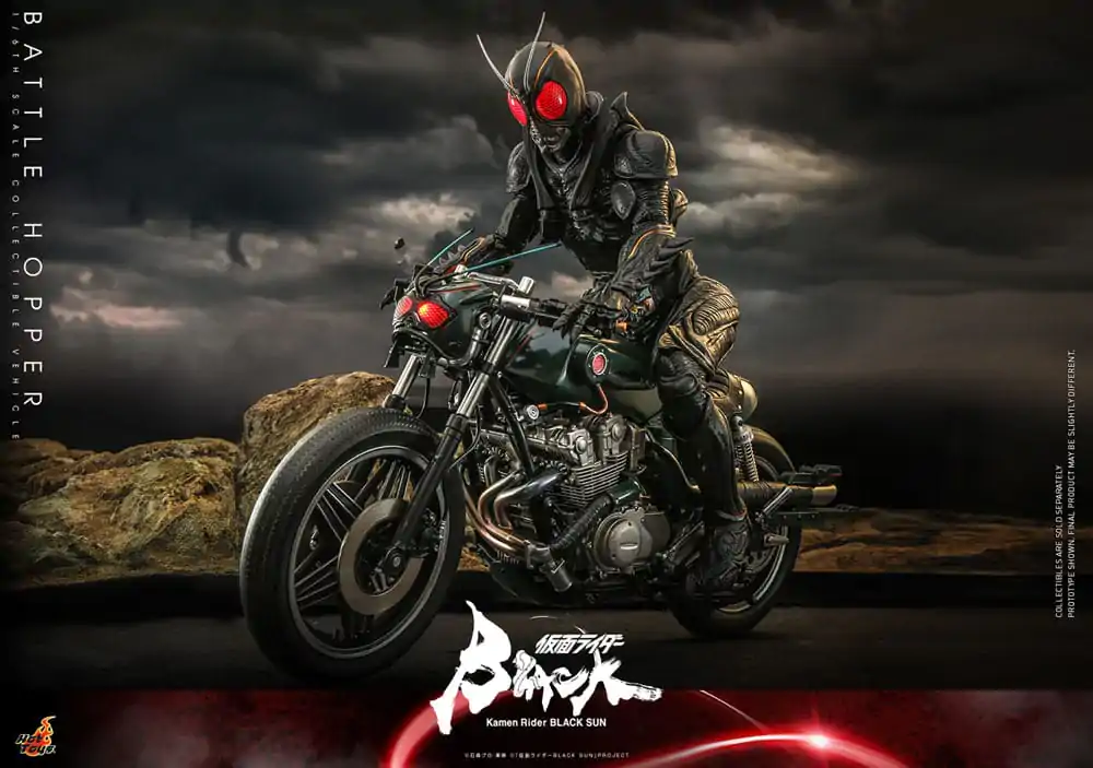 Kamen Rider Black Sun Vehicle 1/6 Bojový Skokan 37 cm produktová fotografia