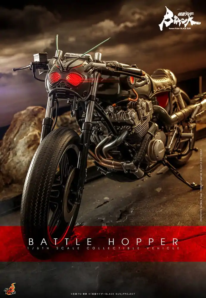 Kamen Rider Black Sun Vehicle 1/6 Bojový Skokan 37 cm produktová fotografia
