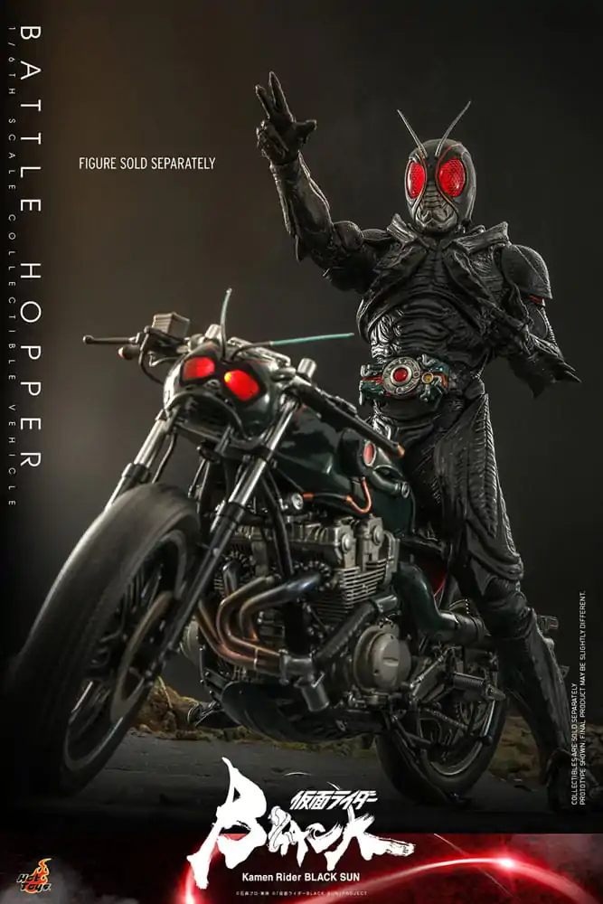 Kamen Rider Black Sun Vehicle 1/6 Bojový Skokan 37 cm produktová fotografia