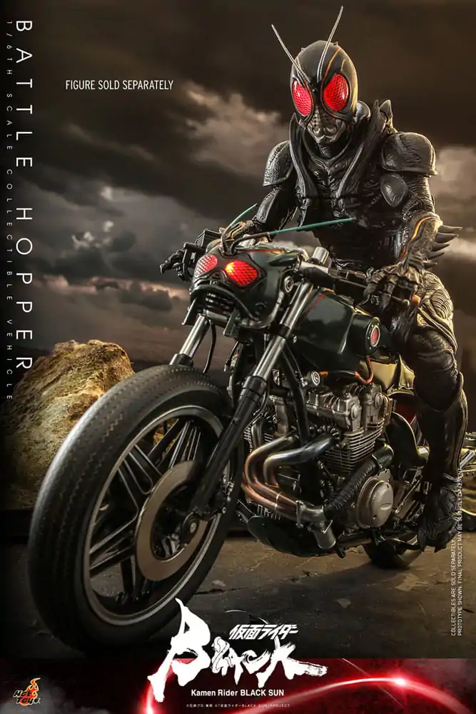 Kamen Rider Black Sun Vehicle 1/6 Bojový Skokan 37 cm produktová fotografia