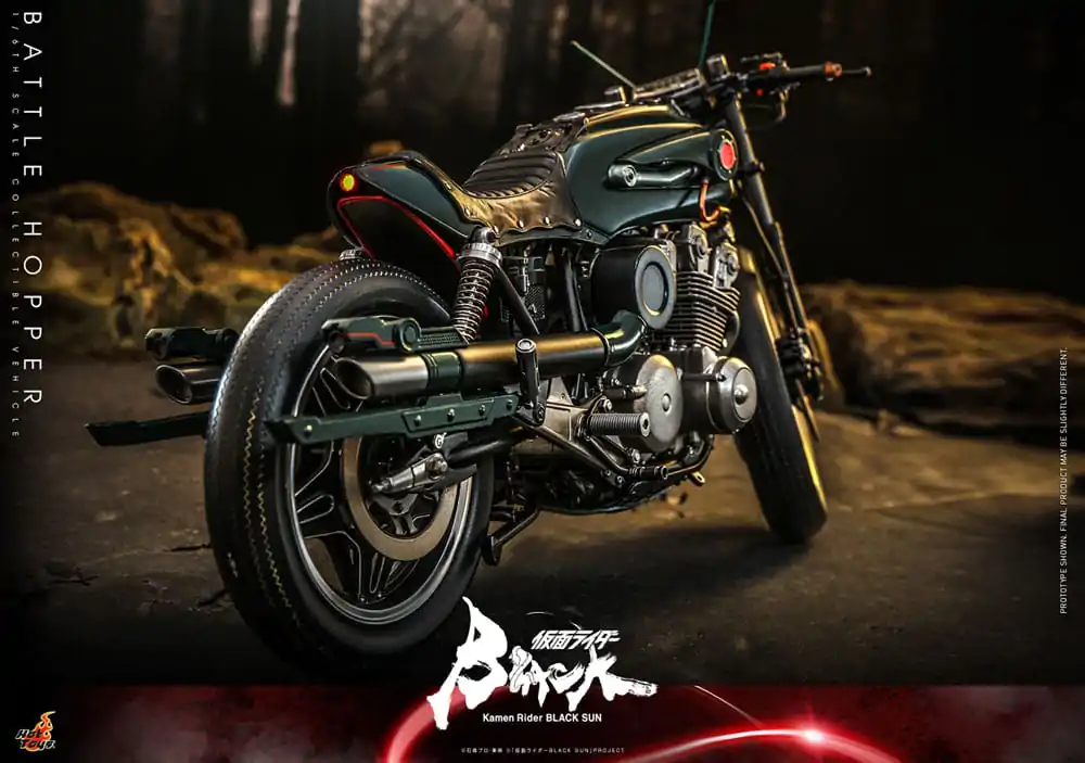 Kamen Rider Black Sun Vehicle 1/6 Bojový Skokan 37 cm produktová fotografia