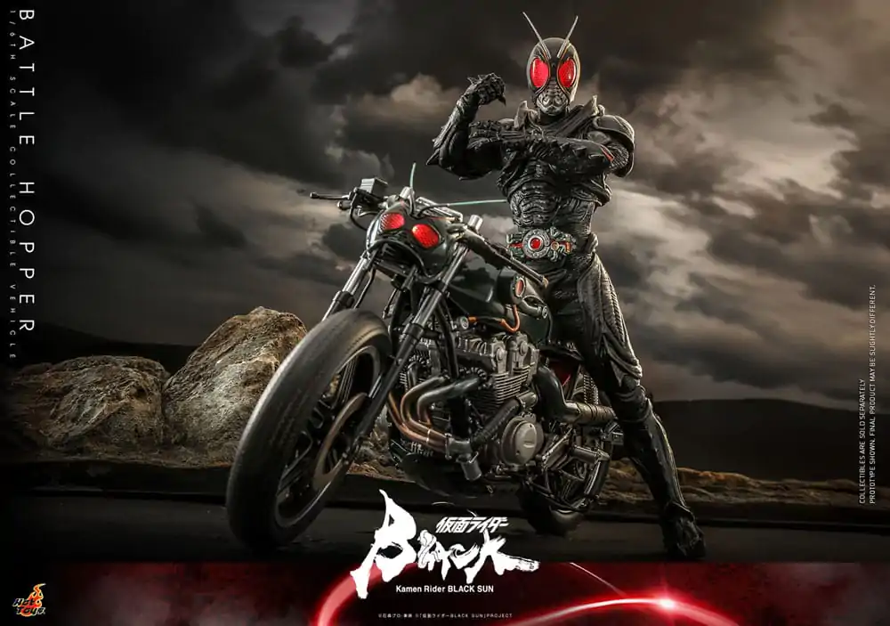 Kamen Rider Black Sun Vehicle 1/6 Bojový Skokan 37 cm produktová fotografia