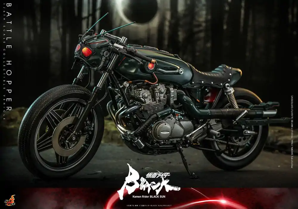 Kamen Rider Black Sun Vehicle 1/6 Bojový Skokan 37 cm produktová fotografia