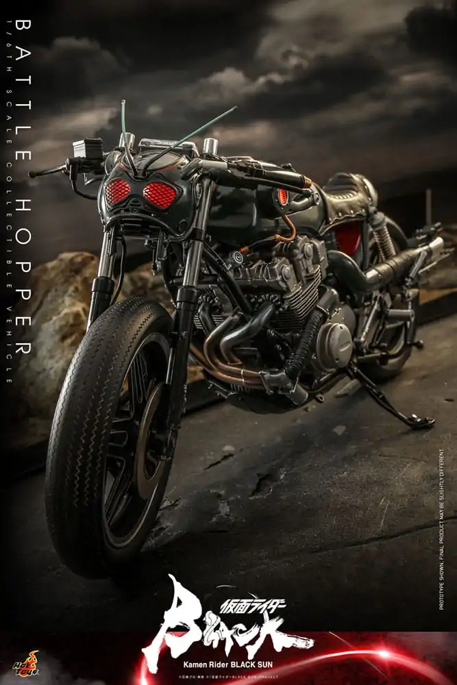Kamen Rider Black Sun Vehicle 1/6 Bojový Skokan 37 cm produktová fotografia