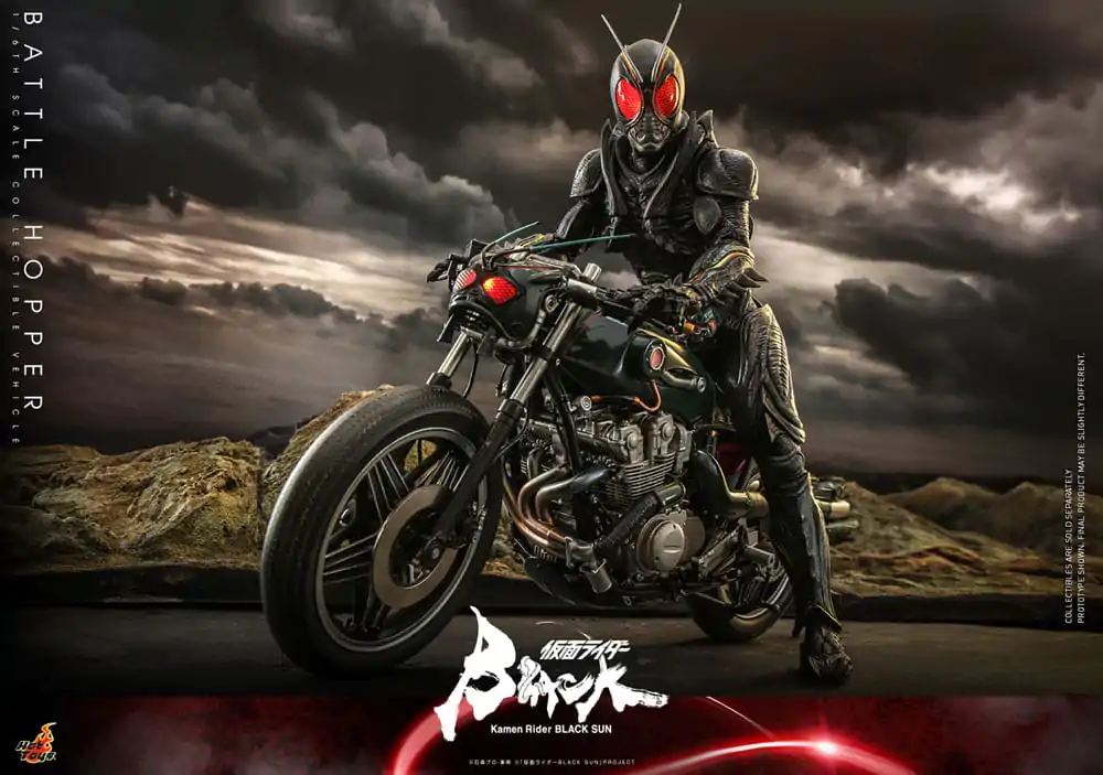 Kamen Rider Black Sun Vehicle 1/6 Bojový Skokan 37 cm produktová fotografia