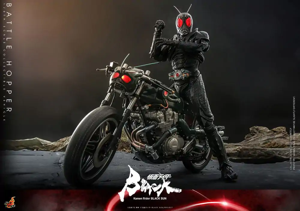 Kamen Rider Black Sun Vehicle 1/6 Bojový Skokan 37 cm produktová fotografia
