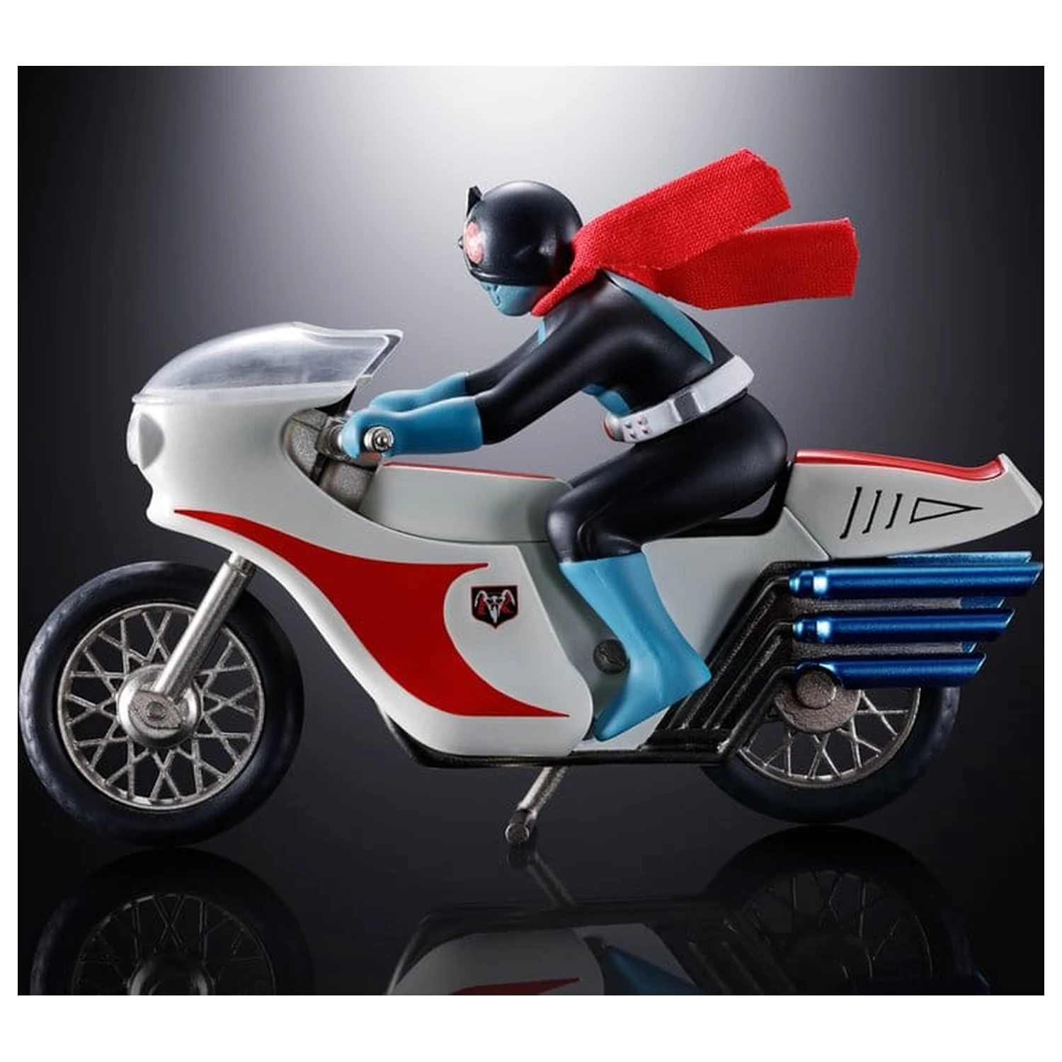 Kamen Rider Chogokin Diecast akčná figúrka Cyclone (Masked Rider 1) 9 cm produktová fotografia