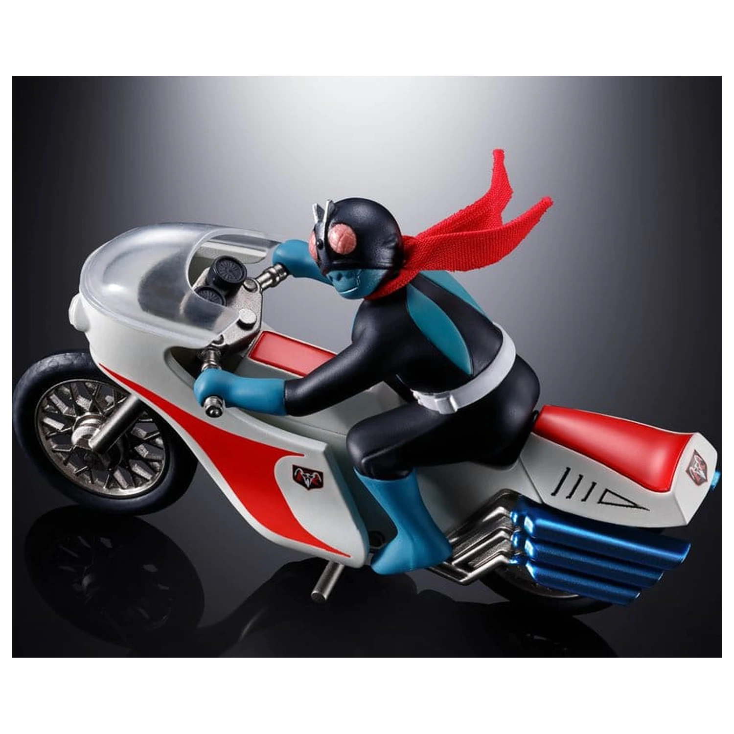 Kamen Rider Chogokin Diecast akčná figúrka Cyclone (Masked Rider 1) 9 cm produktová fotografia
