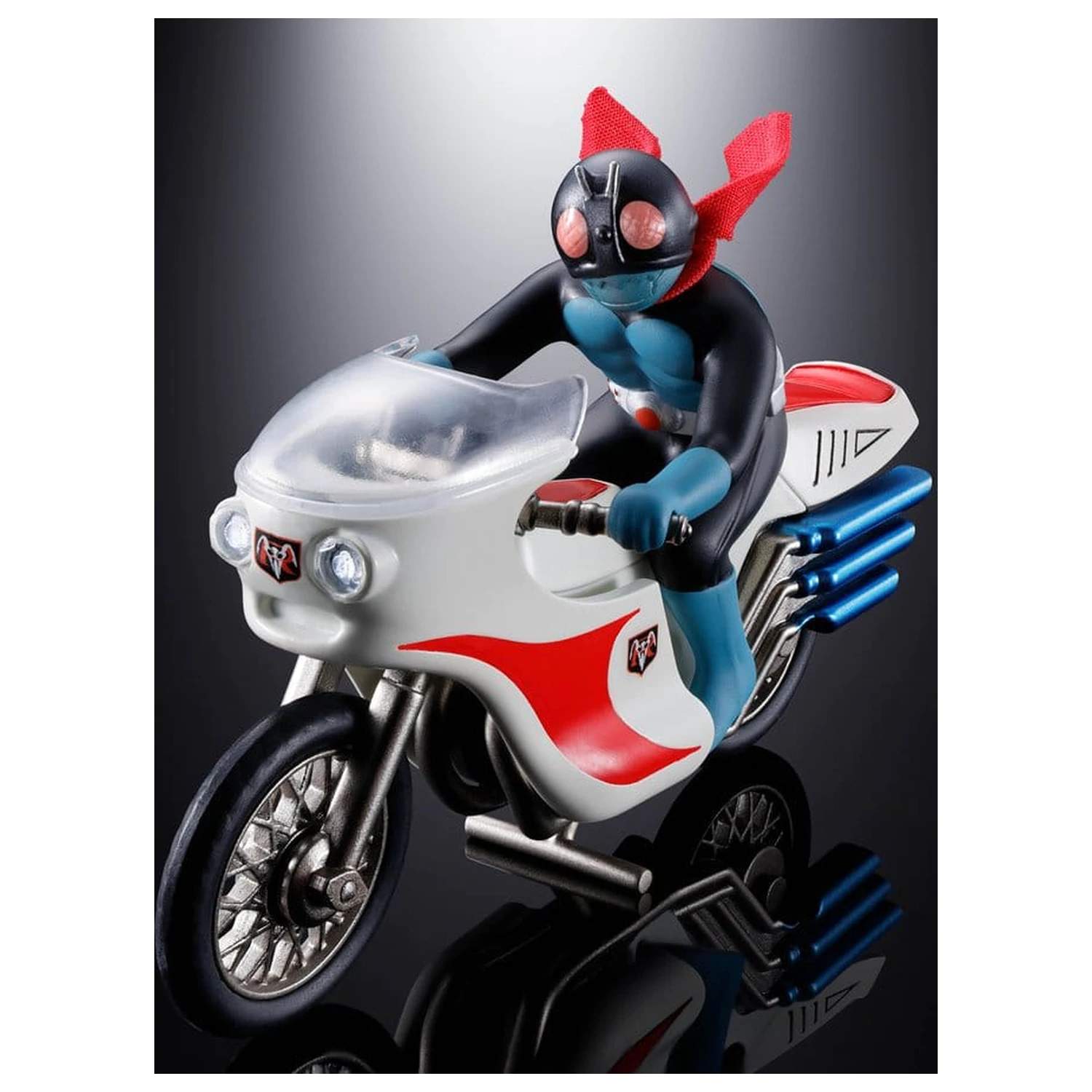 Kamen Rider Chogokin Diecast akčná figúrka Cyclone (Masked Rider 1) 9 cm produktová fotografia