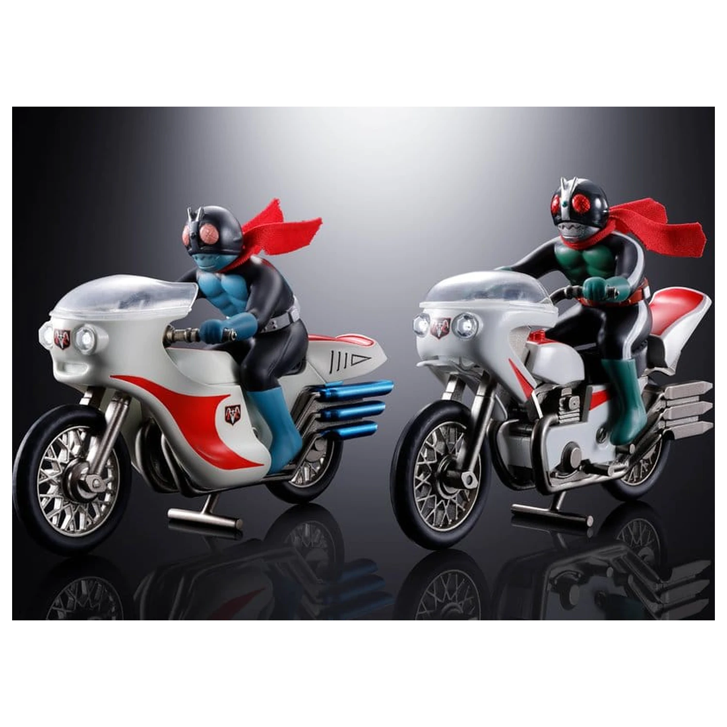 Kamen Rider Chogokin Diecast akčná figúrka Cyclone (Masked Rider 1) 9 cm produktová fotografia