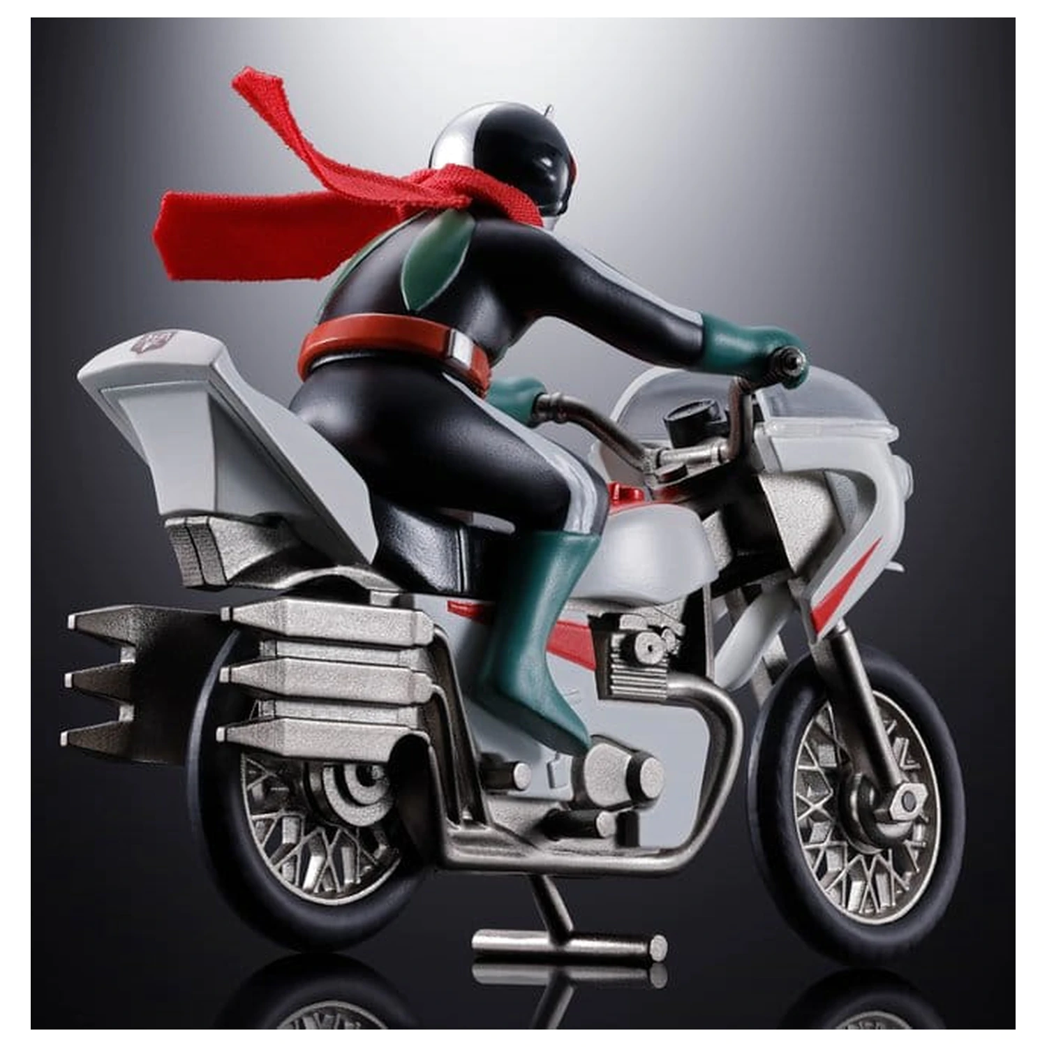 Kamen Rider Chogokin Diecast akčná figúrka Cyclone (Masked Rider 2) 9 cm produktová fotografia