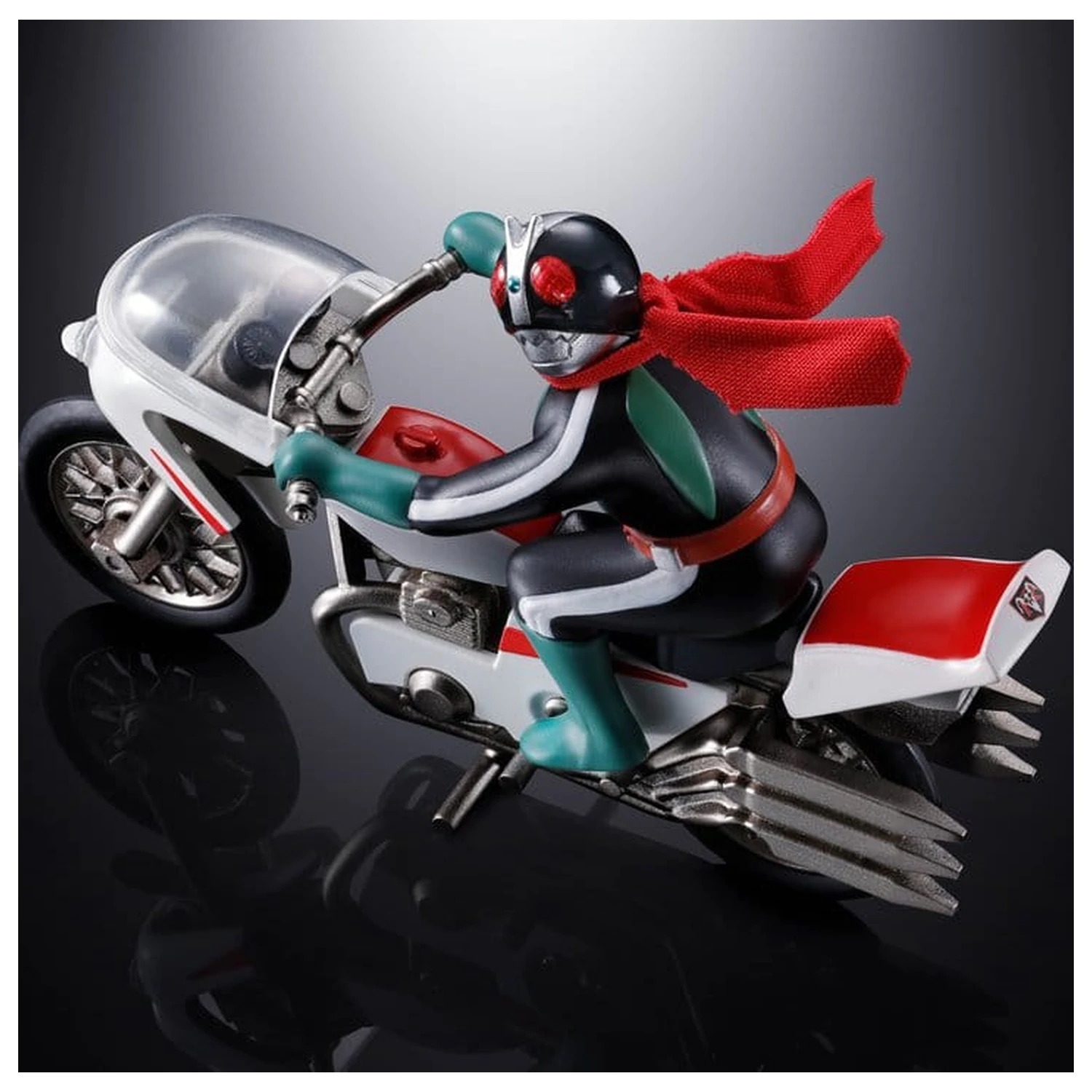 Kamen Rider Chogokin Diecast akčná figúrka Cyclone (Masked Rider 2) 9 cm produktová fotografia