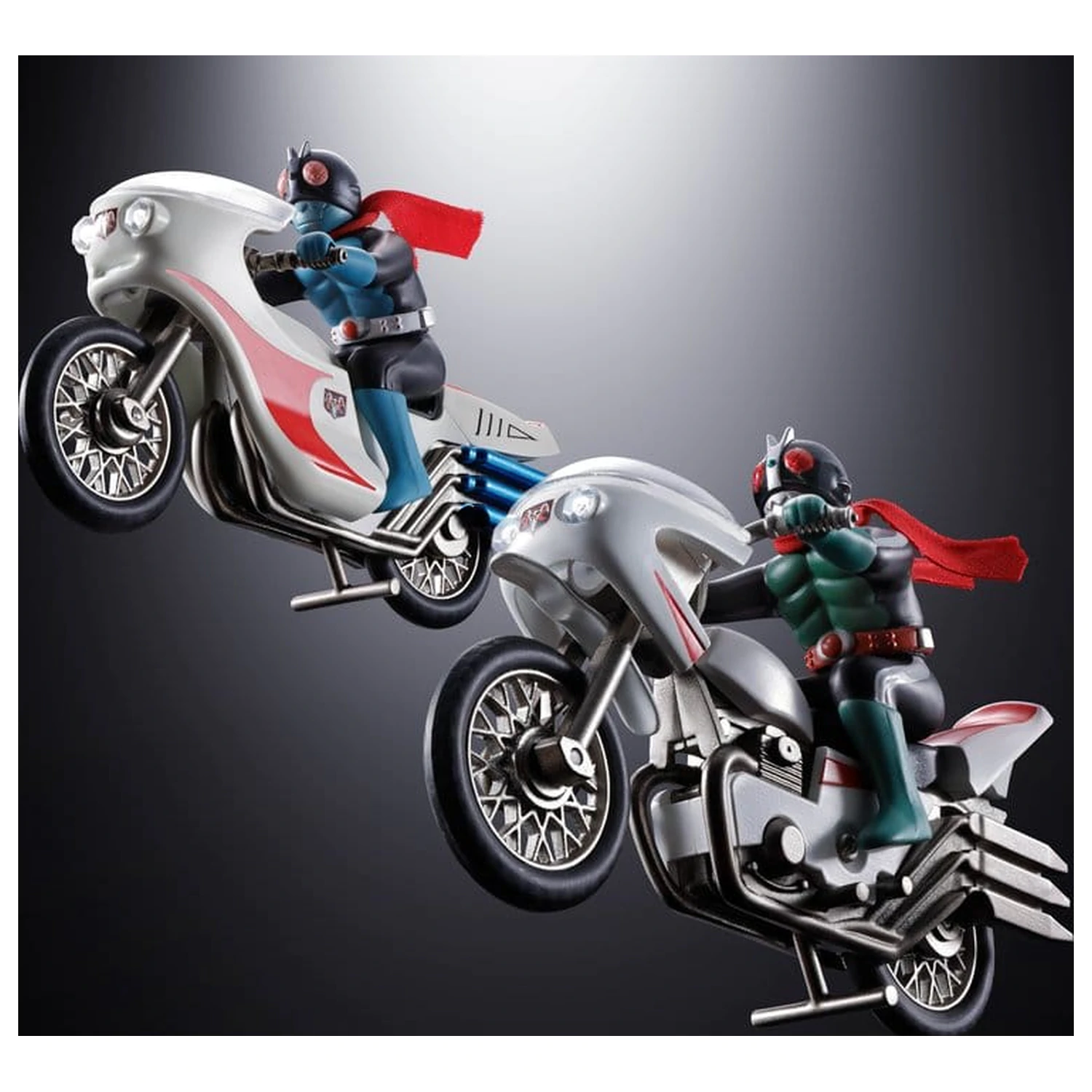 Kamen Rider Chogokin Diecast akčná figúrka Cyclone (Masked Rider 2) 9 cm produktová fotografia