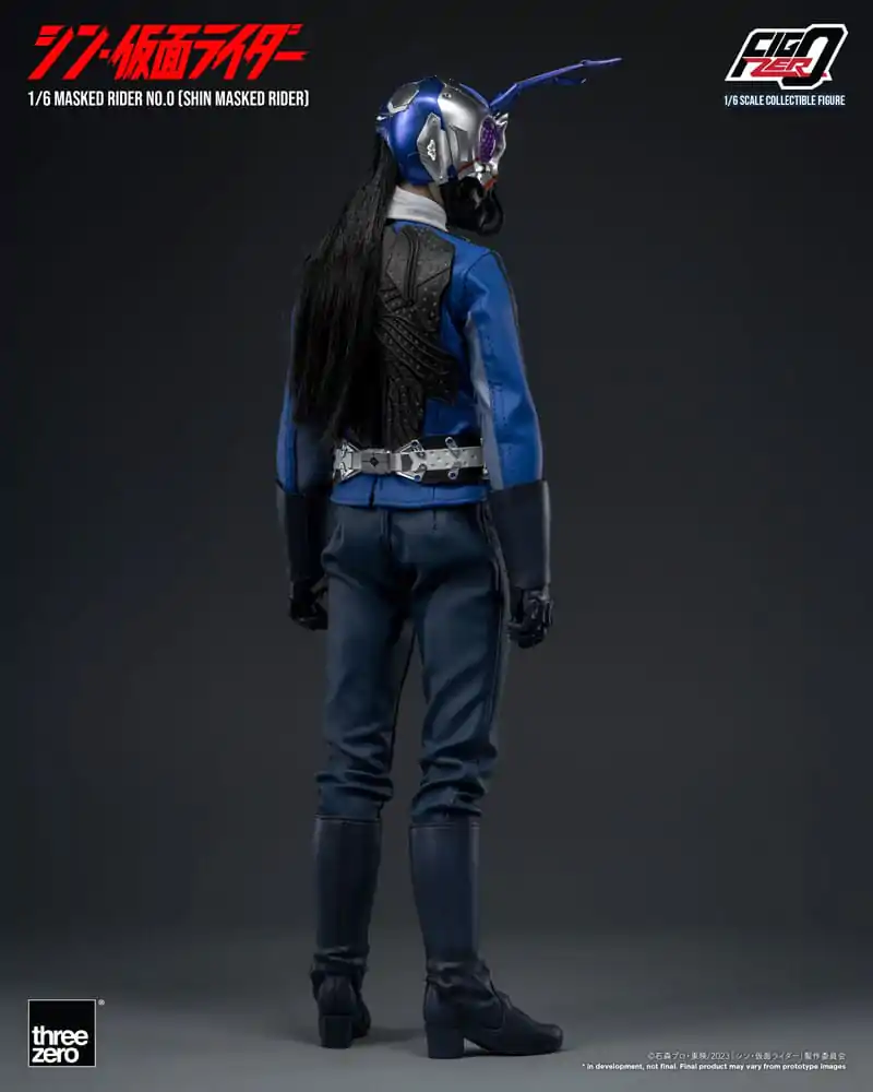 Kamen Rider FigZero Akčná figúrka 1/6 Masked Rider No.0 (Shin Masked Rider) 30 cm produktová fotografia