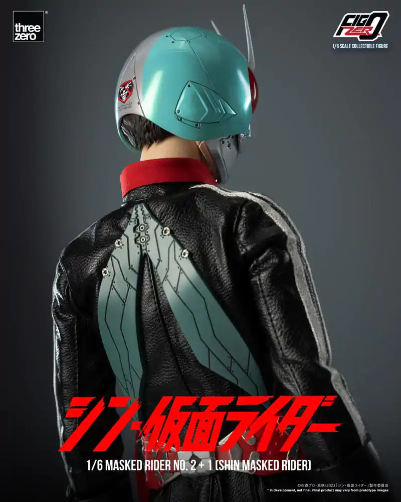 Kamen Rider FigZero akčná figúrka 1/6 Masked Rider No.2+1 (Shin Masked Rider) 32 cm termékfotó