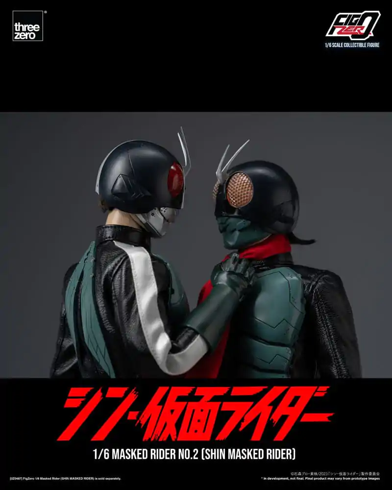 Kamen Rider FigZero Akčná Figúrka 1/6 Shin Masked Rider No. 2 32 cm produktová fotografia