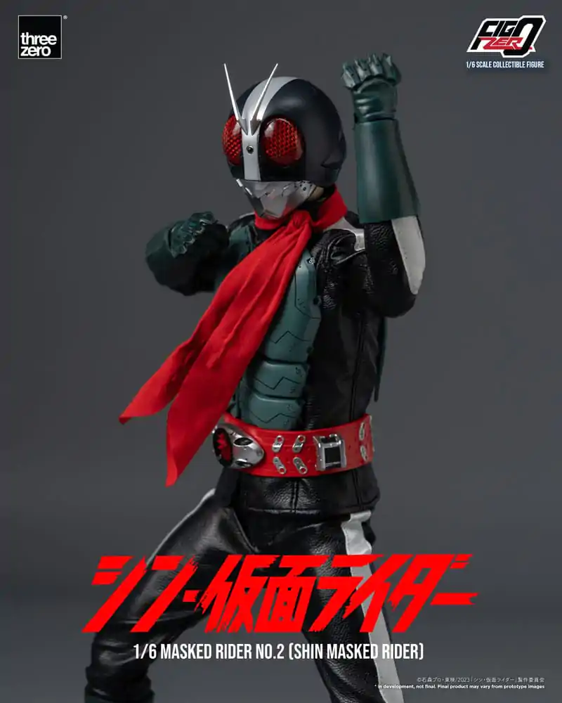Kamen Rider FigZero Akčná Figúrka 1/6 Shin Masked Rider No. 2 32 cm produktová fotografia