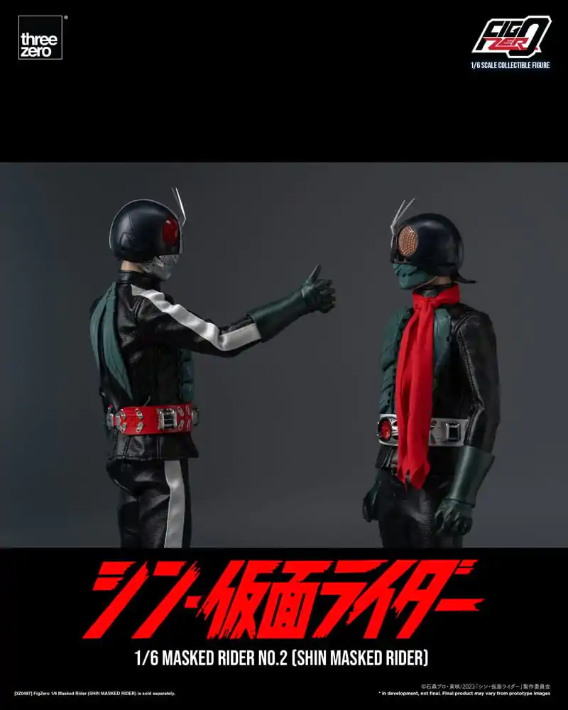 Kamen Rider FigZero Akčná Figúrka 1/6 Shin Masked Rider No. 2 32 cm produktová fotografia