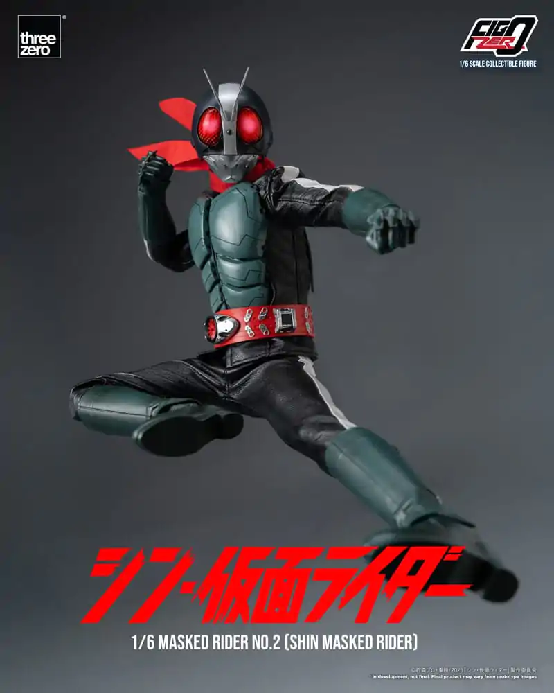 Kamen Rider FigZero Akčná Figúrka 1/6 Shin Masked Rider No. 2 32 cm produktová fotografia