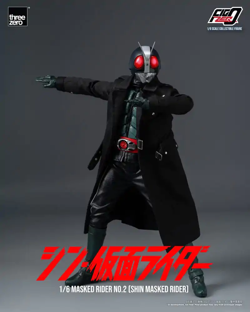 Kamen Rider FigZero Akčná Figúrka 1/6 Shin Masked Rider No. 2 32 cm produktová fotografia