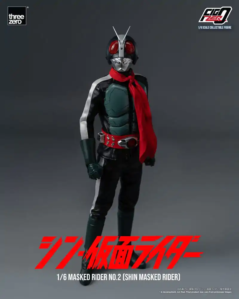 Kamen Rider FigZero Akčná Figúrka 1/6 Shin Masked Rider No. 2 32 cm produktová fotografia