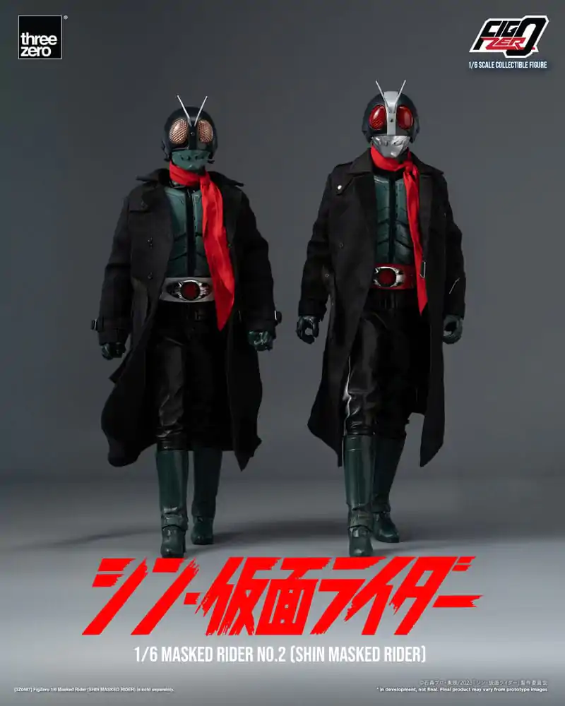 Kamen Rider FigZero Akčná Figúrka 1/6 Shin Masked Rider No. 2 32 cm produktová fotografia