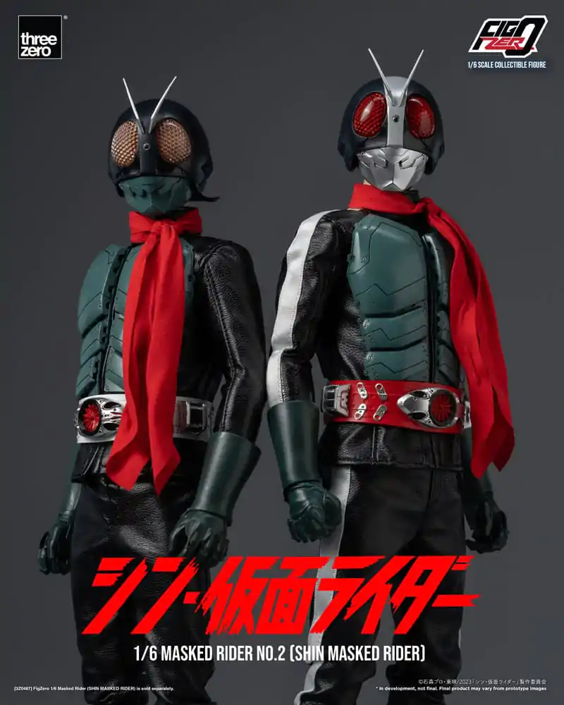 Kamen Rider FigZero Akčná Figúrka 1/6 Shin Masked Rider No. 2 32 cm produktová fotografia