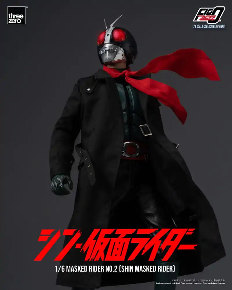 Kamen Rider FigZero Akčná Figúrka 1/6 Shin Masked Rider No. 2 32 cm produktová fotografia