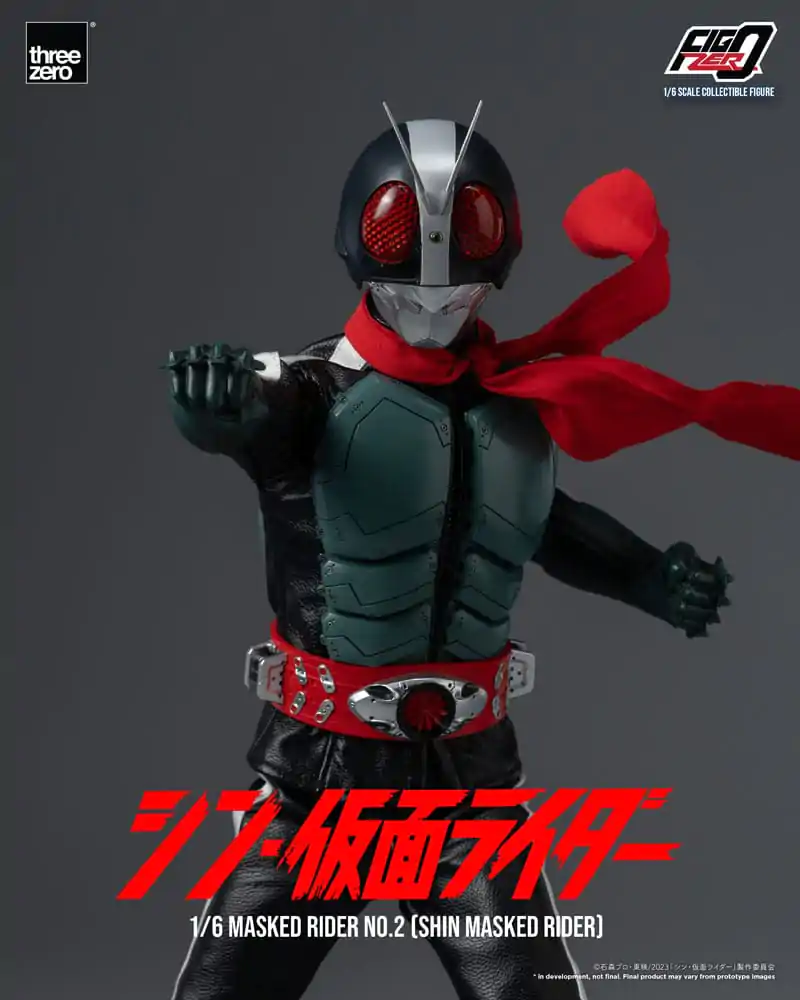 Kamen Rider FigZero Akčná Figúrka 1/6 Shin Masked Rider No. 2 32 cm produktová fotografia