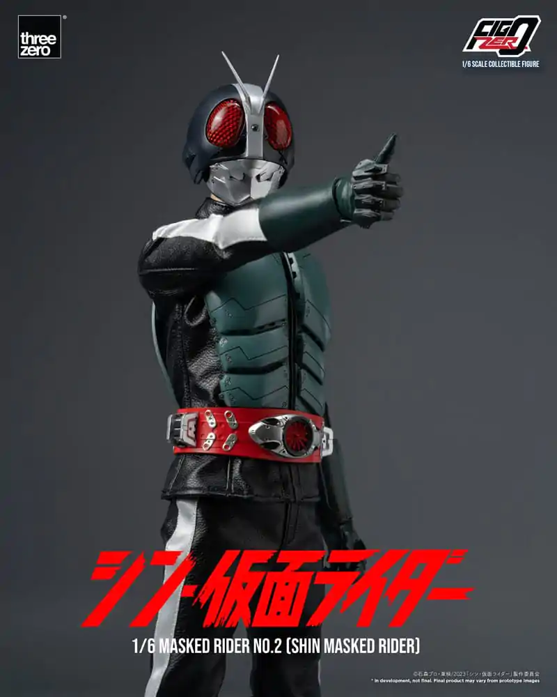 Kamen Rider FigZero Akčná Figúrka 1/6 Shin Masked Rider No. 2 32 cm produktová fotografia