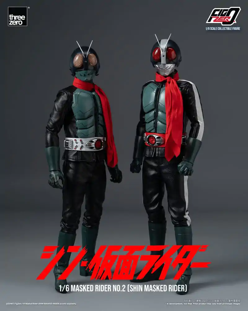 Kamen Rider FigZero Akčná Figúrka 1/6 Shin Masked Rider No. 2 32 cm produktová fotografia