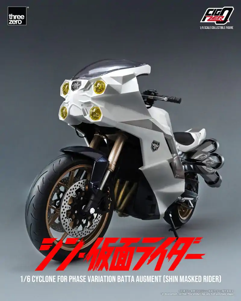 Kamen Rider FigZero Vehicle 1/6 Motocykel Cyclone for Phase Variation Batta Augment (Shin Masked Rider) 35 cm produktová fotografia